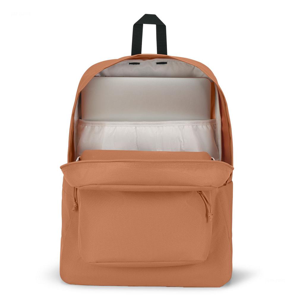 JanSport SuperBreak® Plus Laptop Sırt Çantası Turuncu | TR_JS545