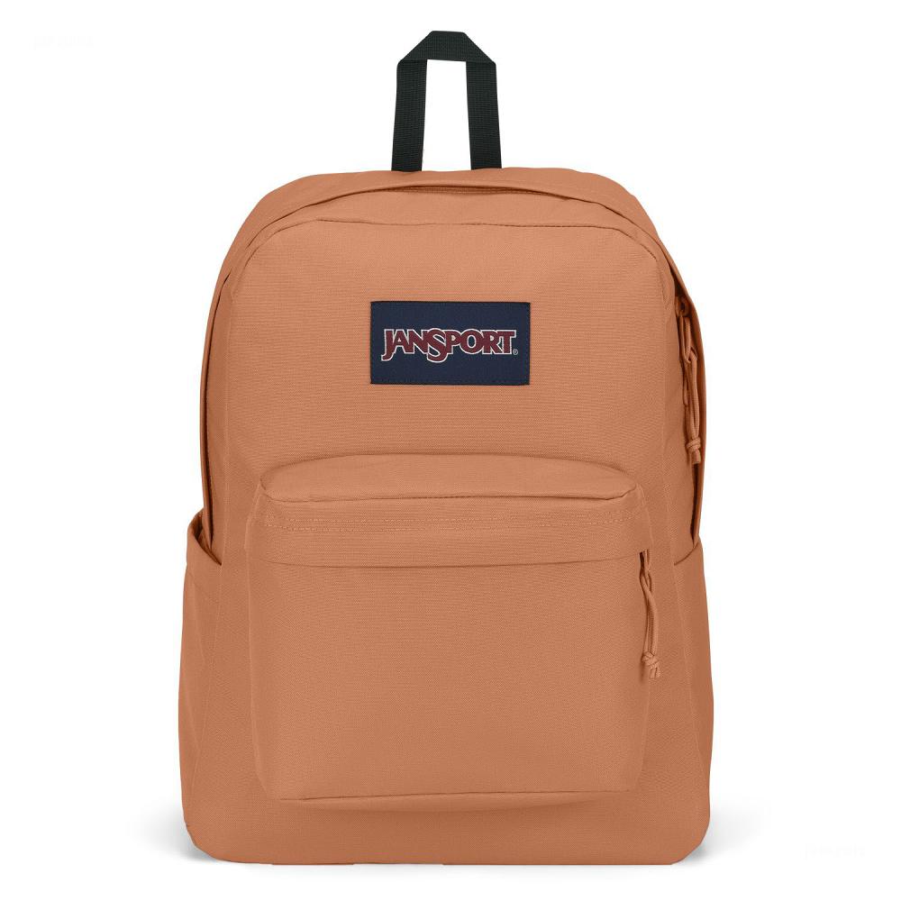 JanSport SuperBreak® Plus Laptop Sırt Çantası Turuncu | TR_JS545
