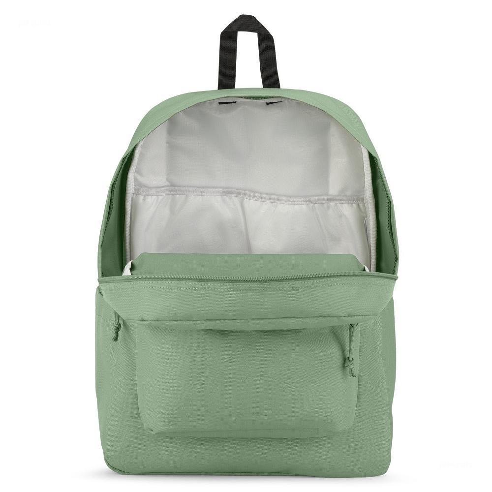 JanSport SuperBreak® Plus Okul Çantası Açık Yeşil | TR_JS409