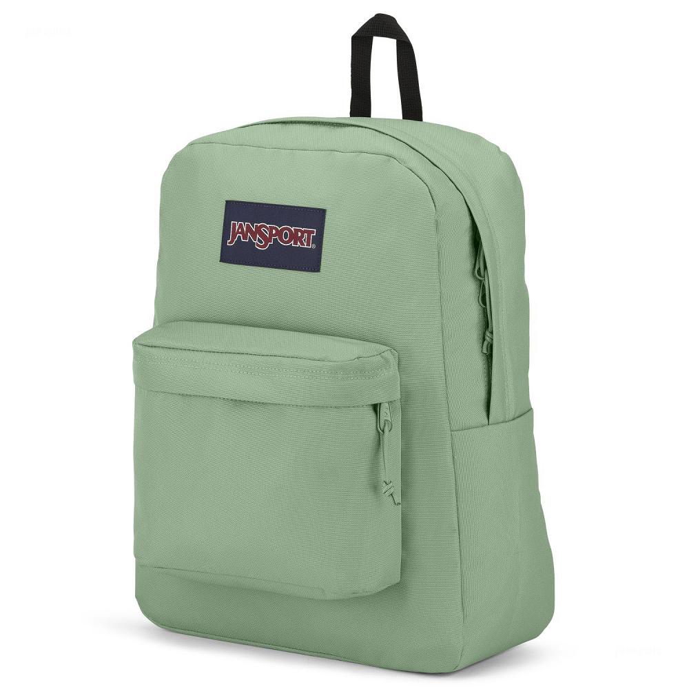 JanSport SuperBreak® Plus Okul Çantası Açık Yeşil | TR_JS409