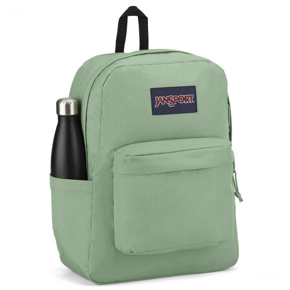 JanSport SuperBreak® Plus Okul Çantası Açık Yeşil | TR_JS409