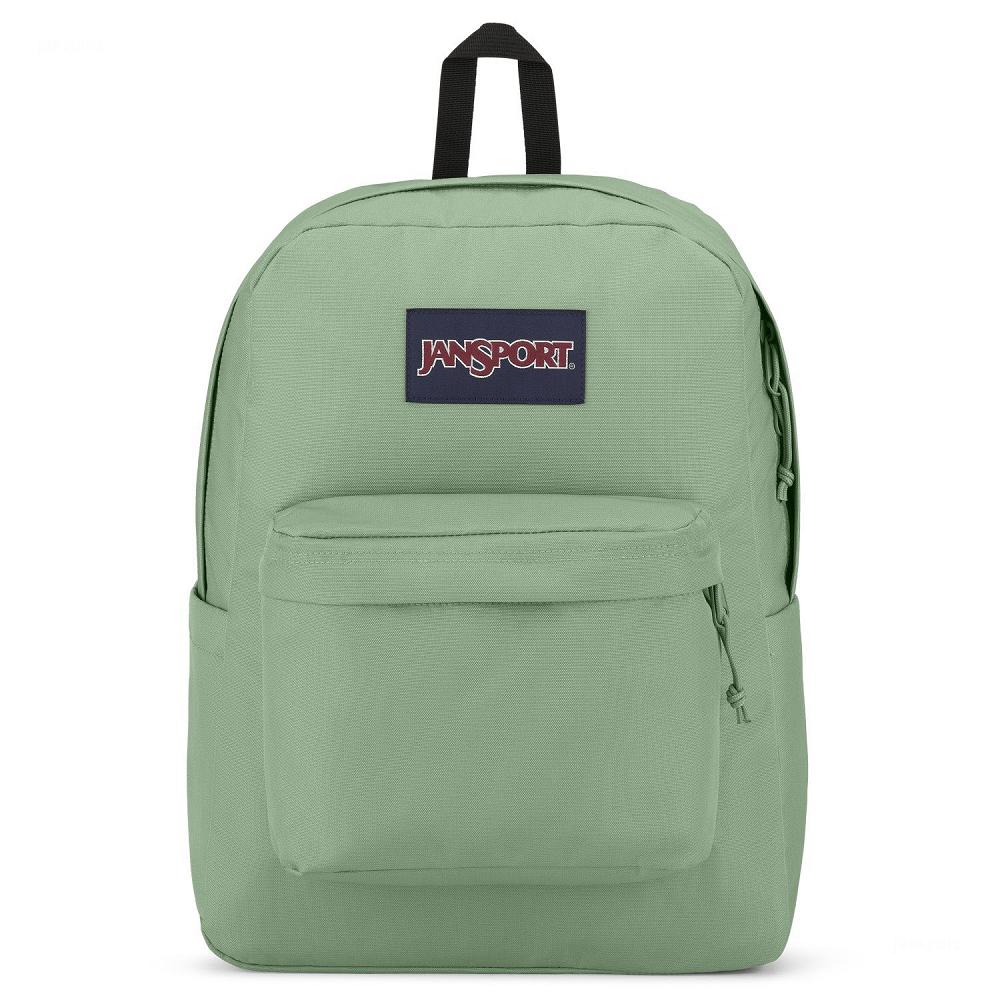 JanSport SuperBreak® Plus Okul Çantası Açık Yeşil | TR_JS409