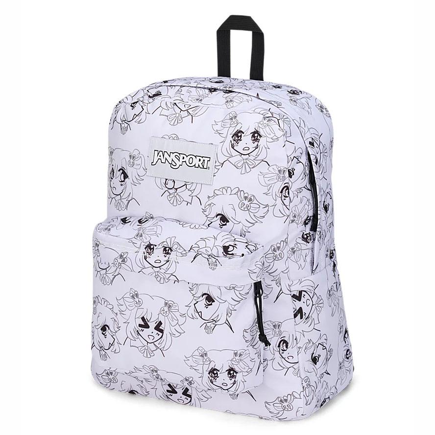 JanSport SuperBreak® Plus Okul Çantası Beyaz | TR_JS154