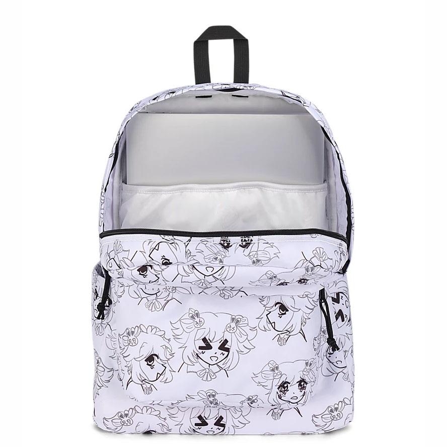 JanSport SuperBreak® Plus Okul Çantası Beyaz | TR_JS154