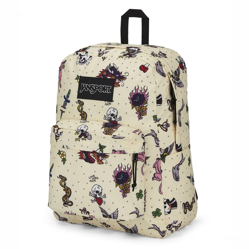 JanSport SuperBreak® Plus Okul Çantası Bej Rengi | TR_JS200