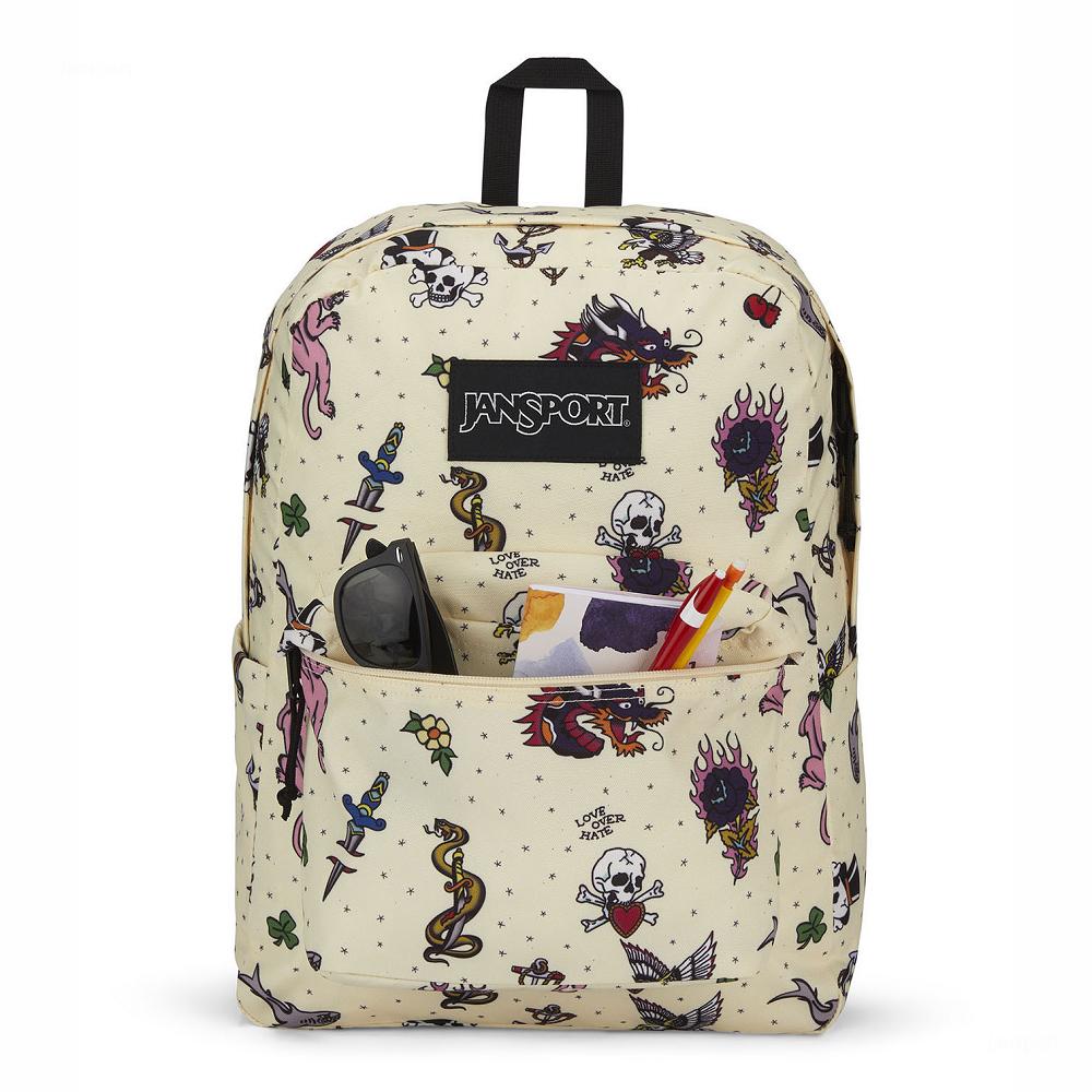 JanSport SuperBreak® Plus Okul Çantası Bej Rengi | TR_JS200