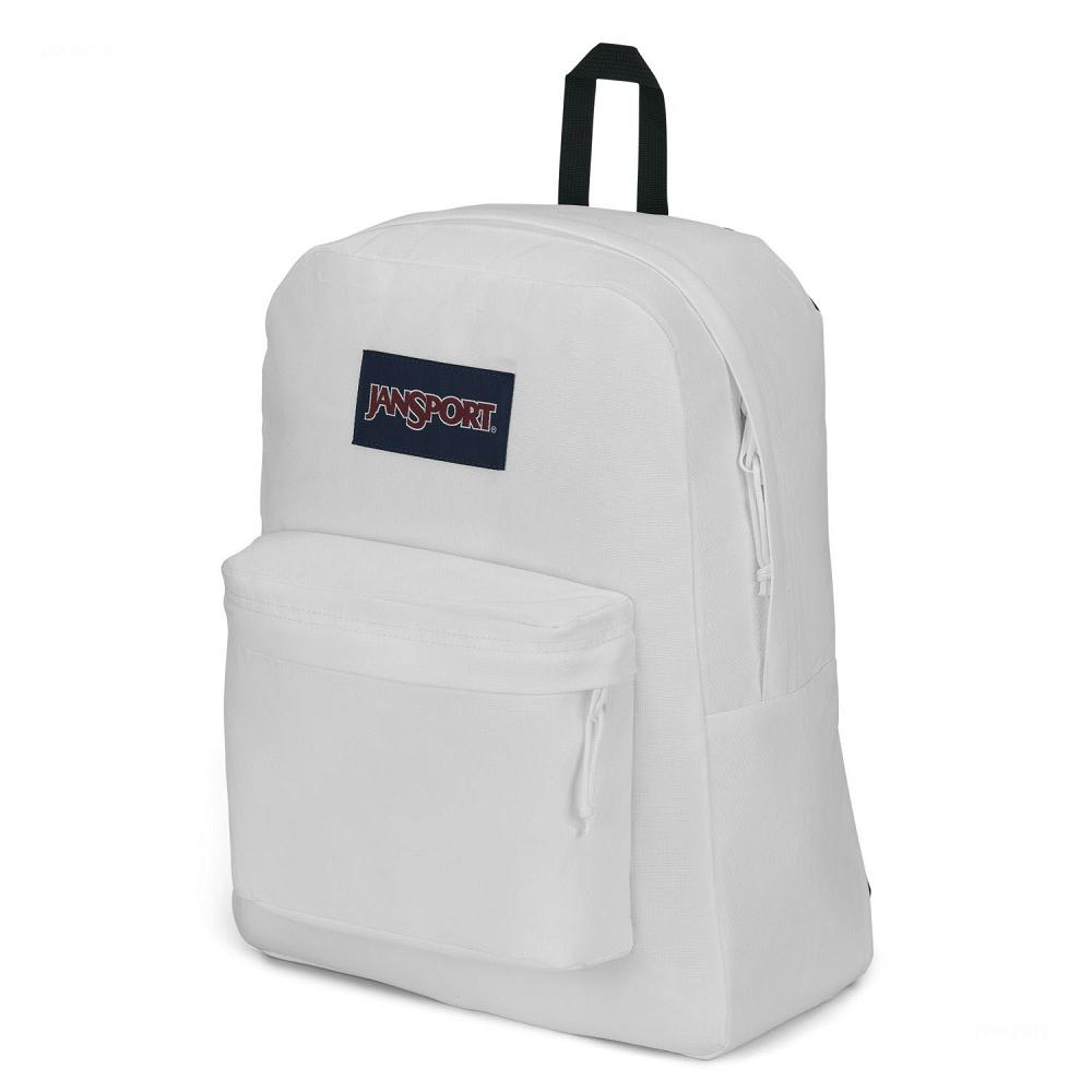 JanSport SuperBreak® Plus Okul Çantası Beyaz | TR_JS463