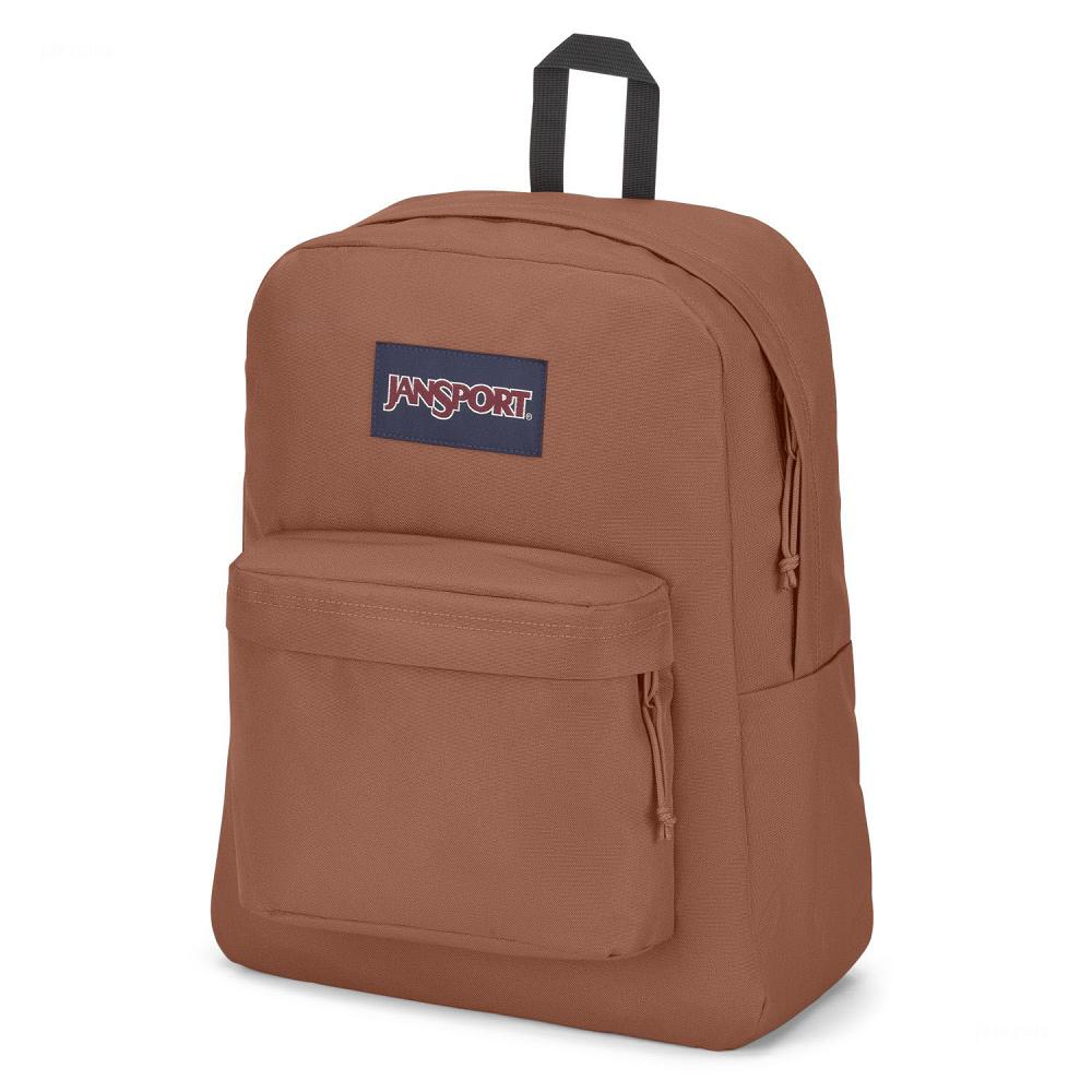 JanSport SuperBreak® Plus Okul Çantası Kahverengi | TR_JS09B