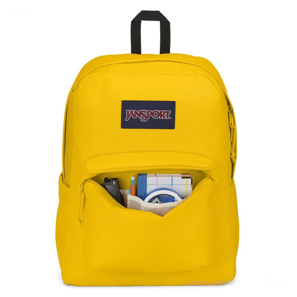JanSport SuperBreak® Plus Okul Çantası Limon | TR_JS437