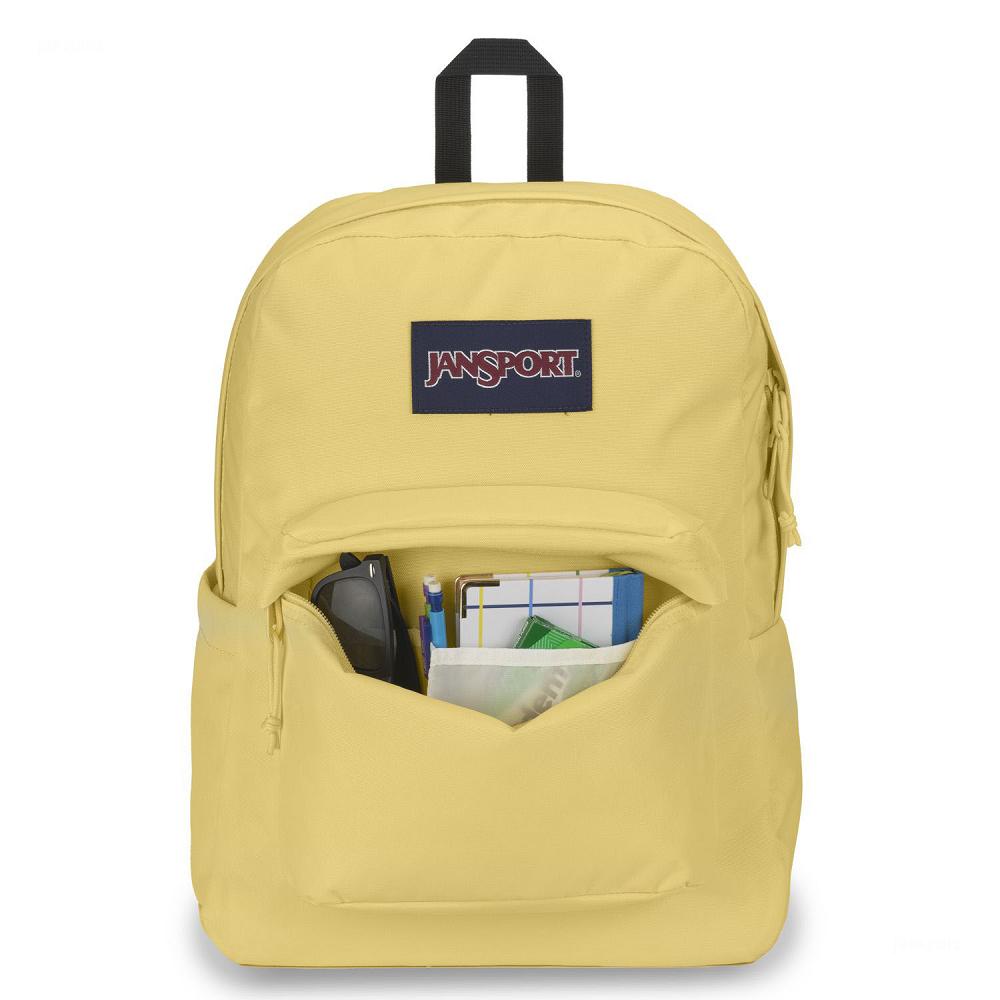 JanSport SuperBreak® Plus Okul Çantası Sarı | TR_JS25B