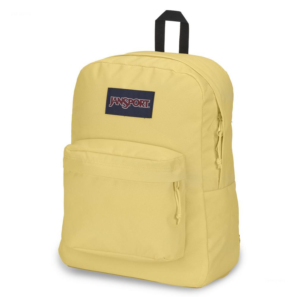 JanSport SuperBreak® Plus Okul Çantası Sarı | TR_JS25B