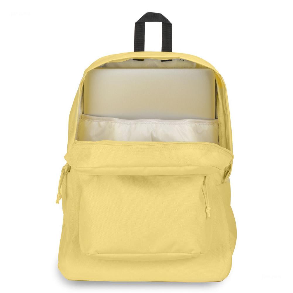 JanSport SuperBreak® Plus Okul Çantası Sarı | TR_JS25B