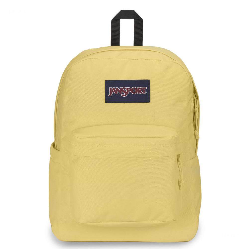 JanSport SuperBreak® Plus Okul Çantası Sarı | TR_JS25B