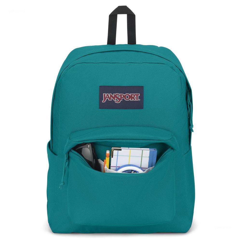 JanSport SuperBreak® Plus Okul Çantası Turkuaz | TR_JS276