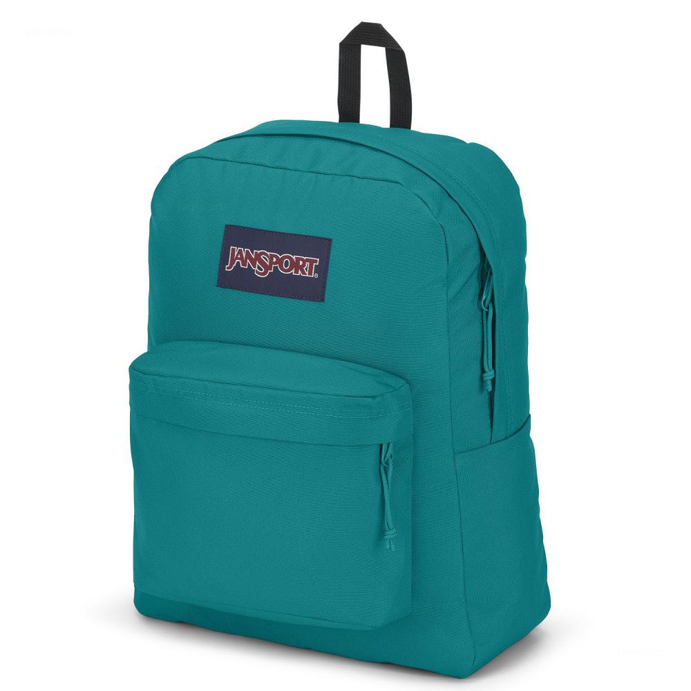 JanSport SuperBreak® Plus Okul Çantası Turkuaz | TR_JS276