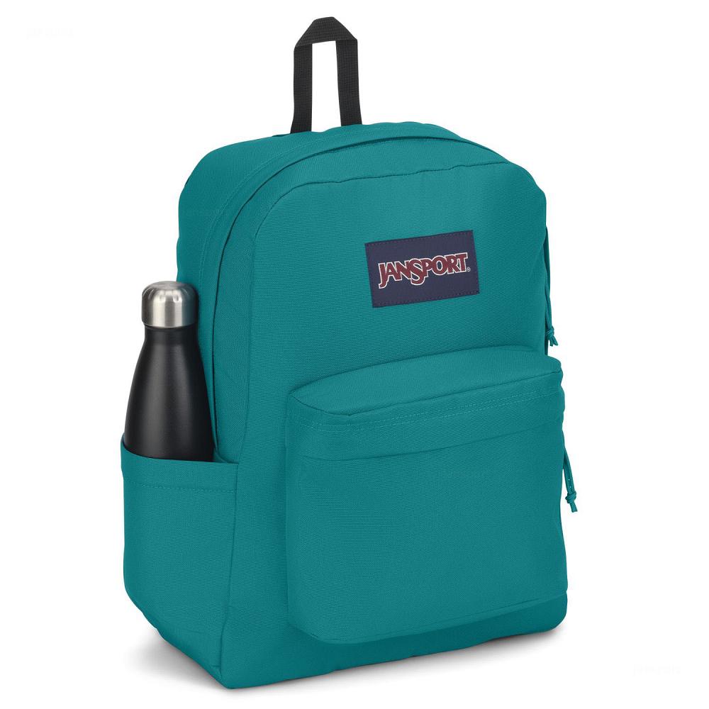 JanSport SuperBreak® Plus Okul Çantası Turkuaz | TR_JS276
