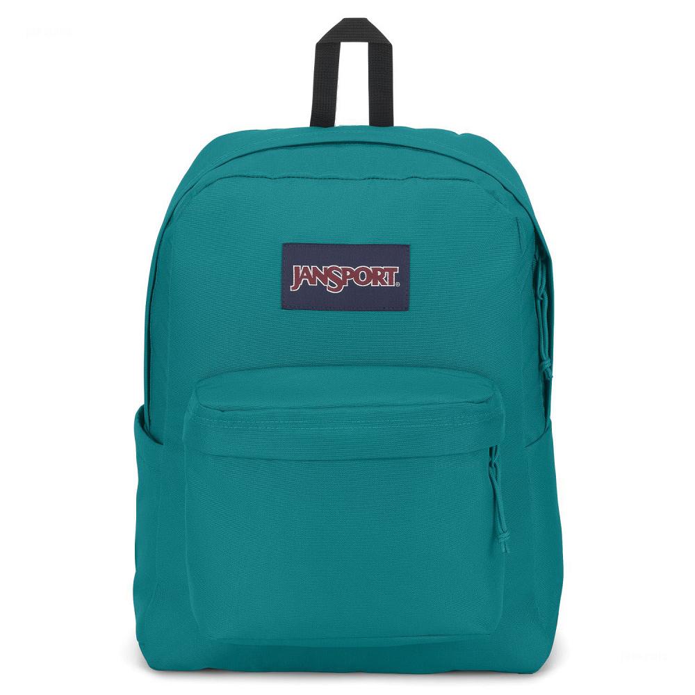 JanSport SuperBreak® Plus Okul Çantası Turkuaz | TR_JS276