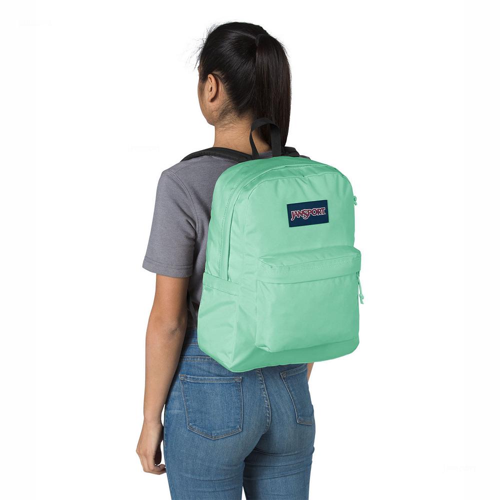 JanSport SuperBreak® Plus Okul Çantası Turkuaz | TR_JS461
