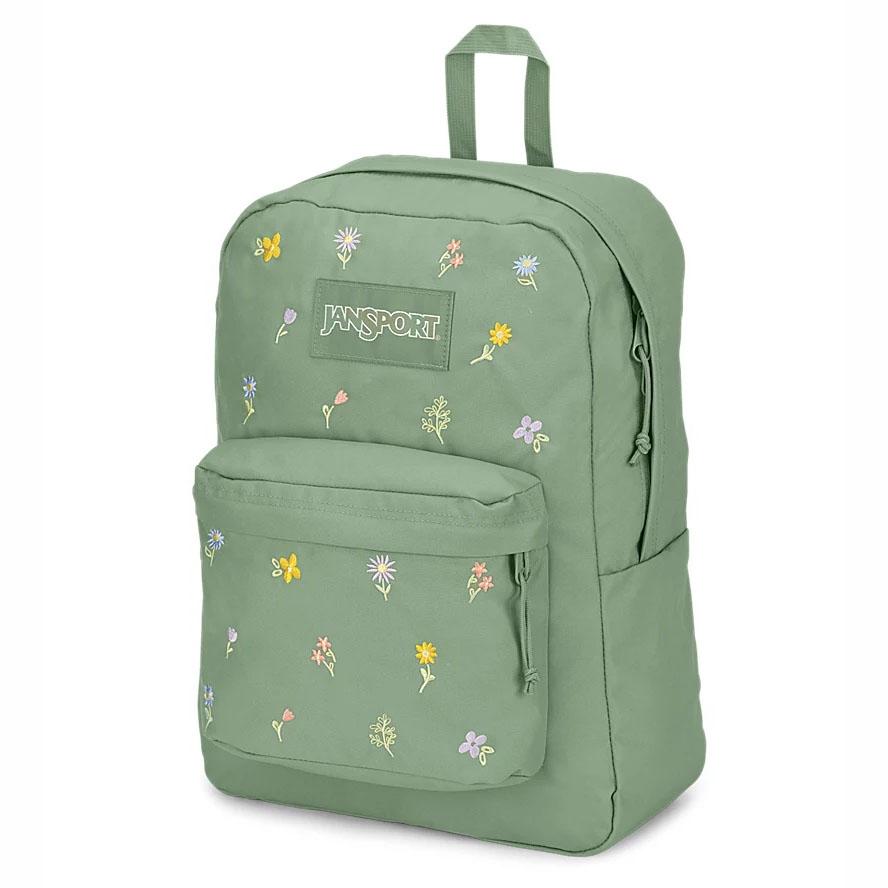 JanSport SuperBreak® Plus Okul Çantası Yeşil | TR_JS427
