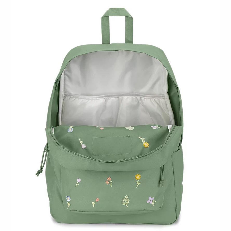 JanSport SuperBreak® Plus Okul Çantası Yeşil | TR_JS427