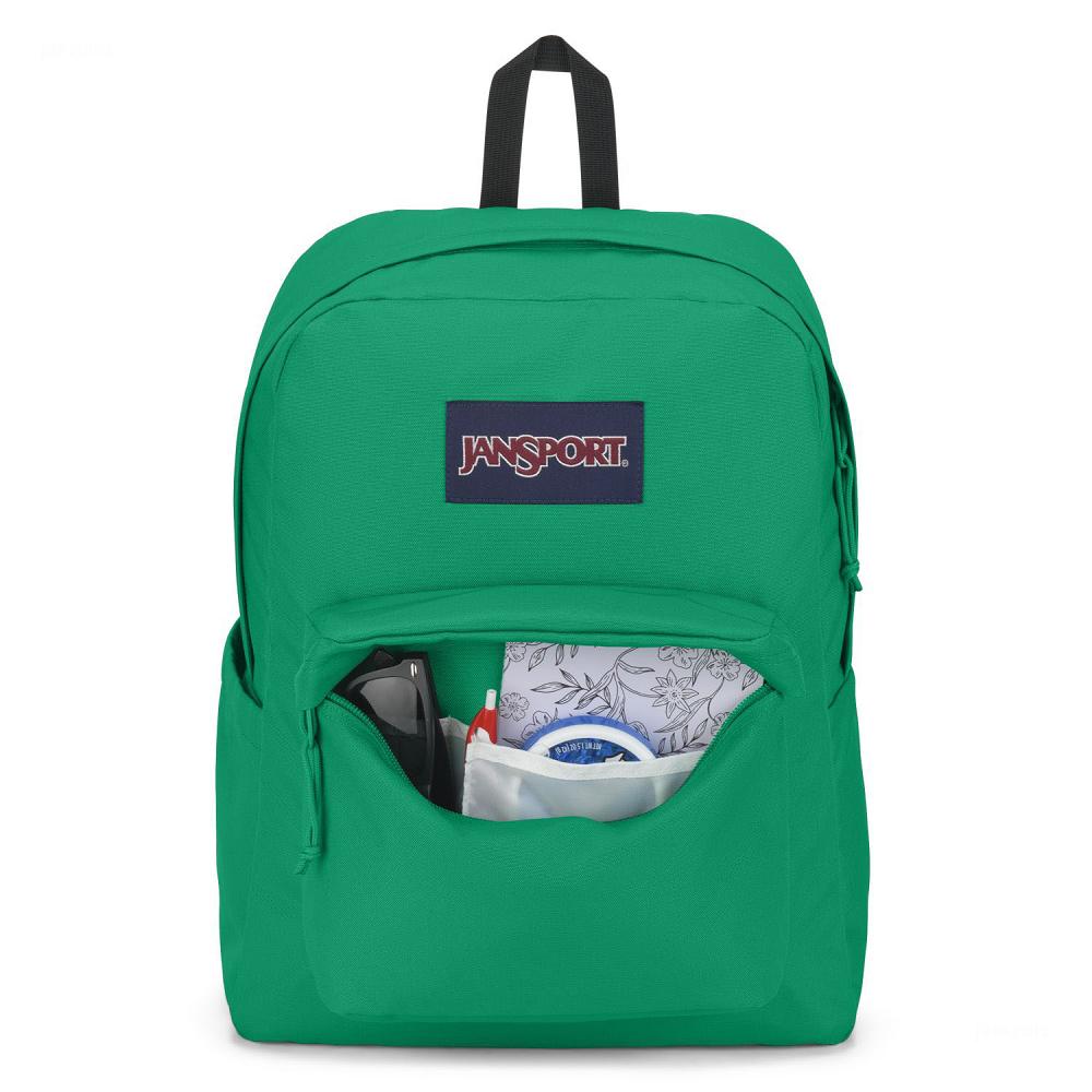 JanSport SuperBreak® Plus Okul Çantası Yeşil | TR_JS501