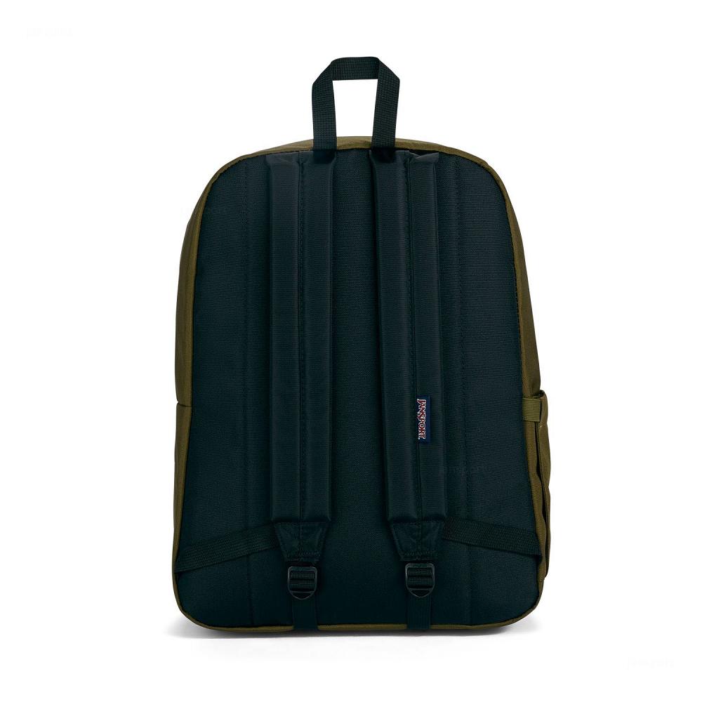 JanSport SuperBreak® Plus Okul Çantası Zeytin Yeşili | TR_JS036