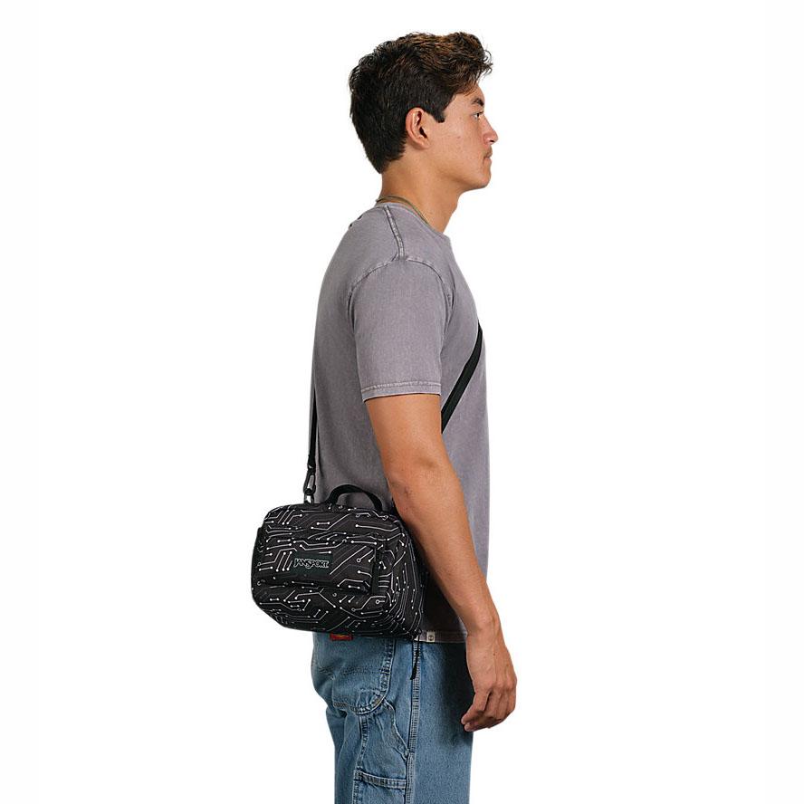 JanSport The Carryout Beslenme Çantası Siyah | TR_JS272